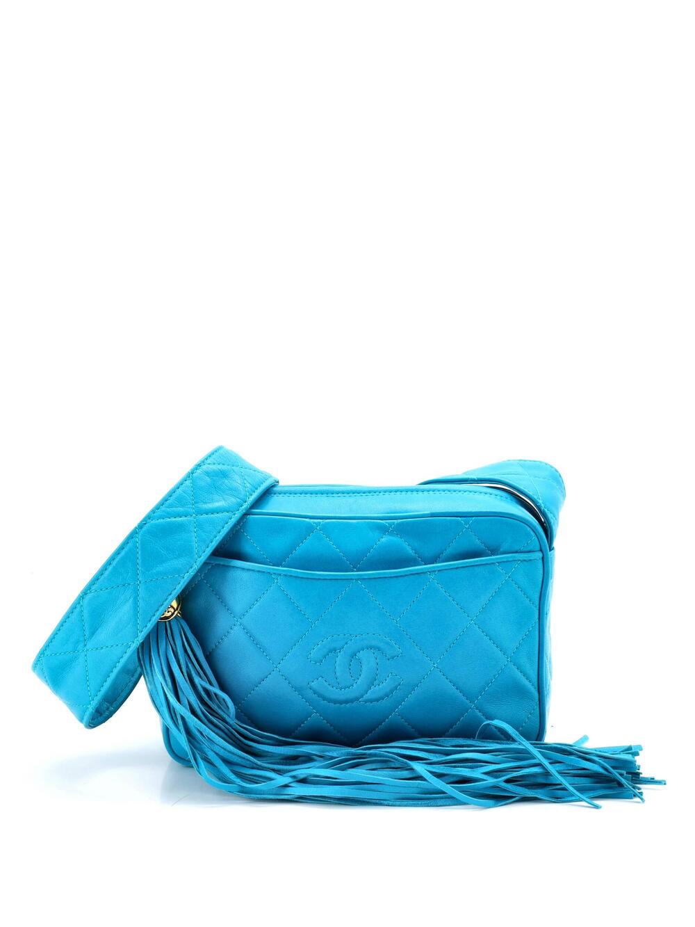 Chanel Vintage Diamond Cc Slit Pocket #377545C22B